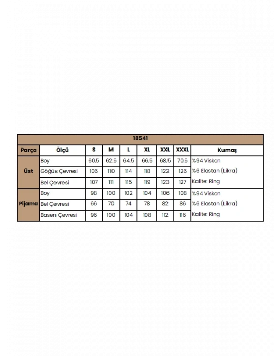 Bicomi Kısa Kollu V Yakalı Dantelli Pijama Takımı