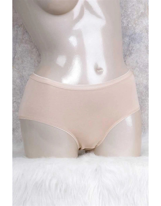 Bicomi Pamuklu Orta Bel Geniş Bel Lastikli Slip