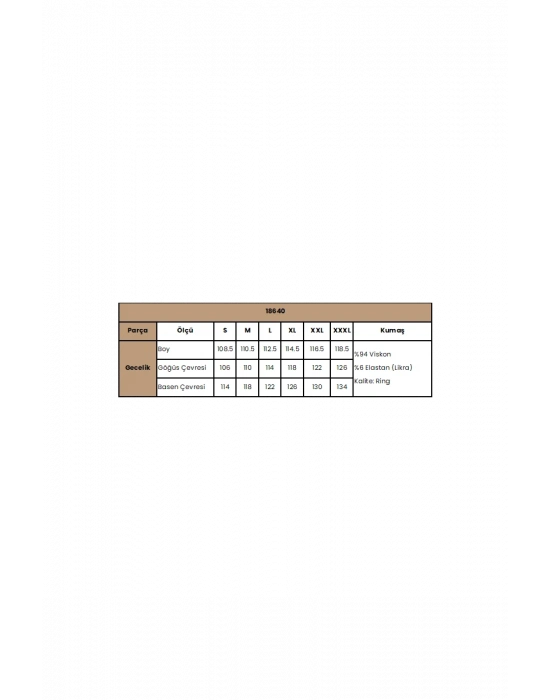 Bicomi Yakası Dantelli Kısa Kollu Gecelik