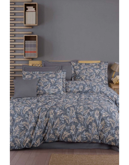 Çift Kişilik Ranforce Nevresim Takımı %100 Pamuklu Tuğba