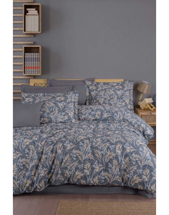 Çift Kişilik Ranforce Nevresim Takımı %100 Pamuklu Tuğba