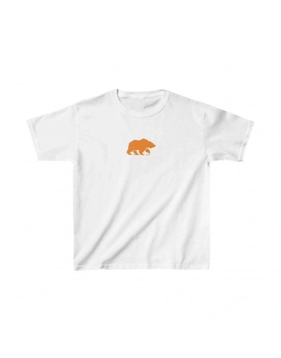 Çocuk Baskılı T-Shirt - Beyaz