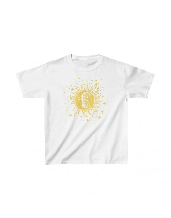 Çocuk   Baskılı T-Shirt - Beyaz