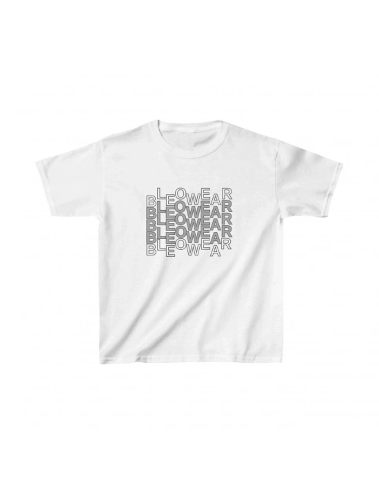 Çocuk Baskılı T-Shirt - Beyaz