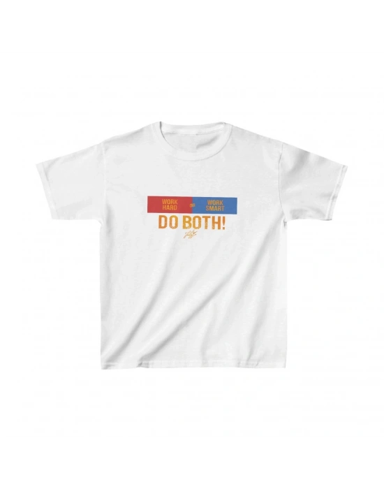 Çocuk Baskılı T-Shirt - Beyaz