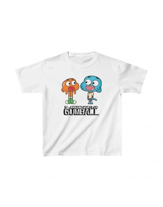 Çocuk   Baskılı T-Shirt - Beyaz