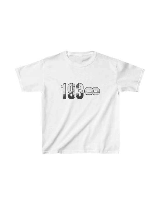 Çocuk Baskılı T-Shirt - Beyaz