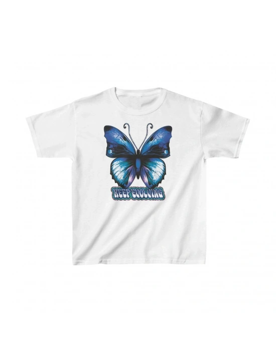 Çocuk Baskılı T-Shirt - Beyaz