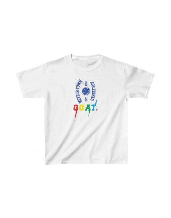 Çocuk Baskılı T-Shirt - Beyaz