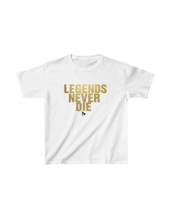 Çocuk Baskılı T-Shirt - Beyaz