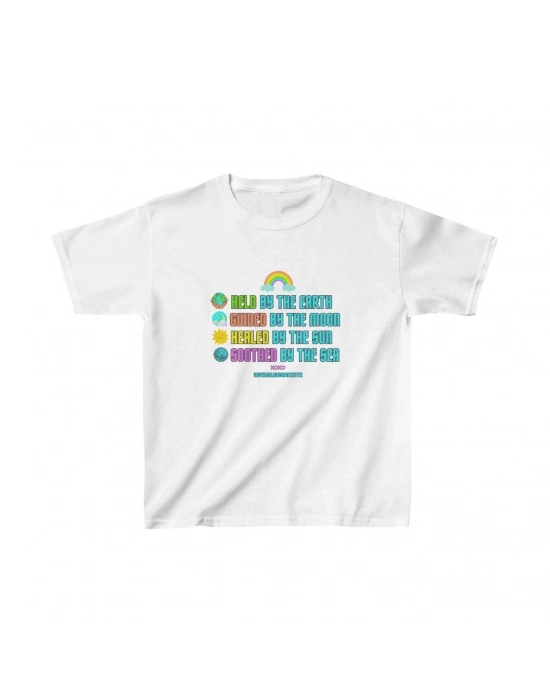 Çocuk Baskılı T-Shirt - Beyaz