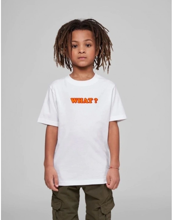 Çocuk   Baskılı T-Shirt - Beyaz