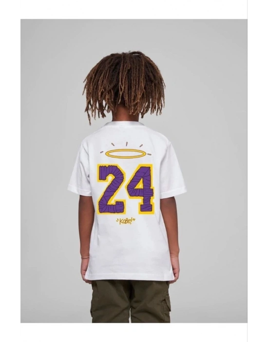 Çocuk   Baskılı T-Shirt - Beyaz