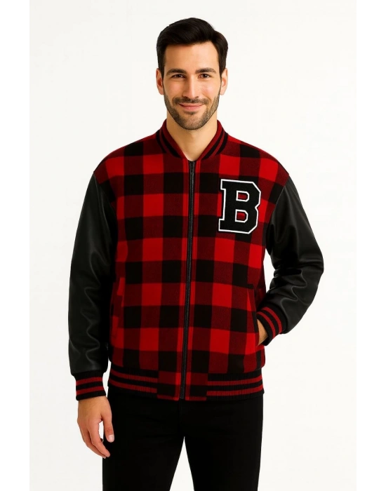 Kolej Ceket  Bordo -