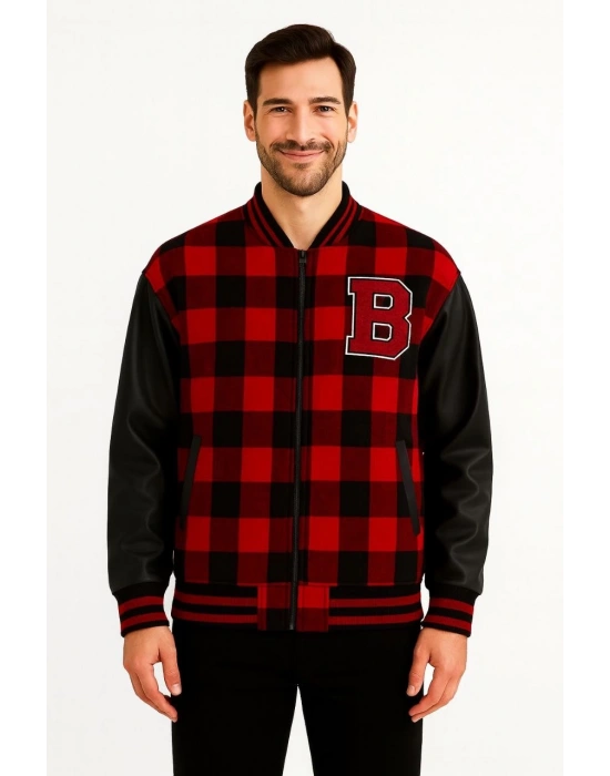 Kolej Ceket  Bordo -