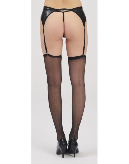 MOONLİGHT 3219 SİYAH JARTİYER STRING TAKIM