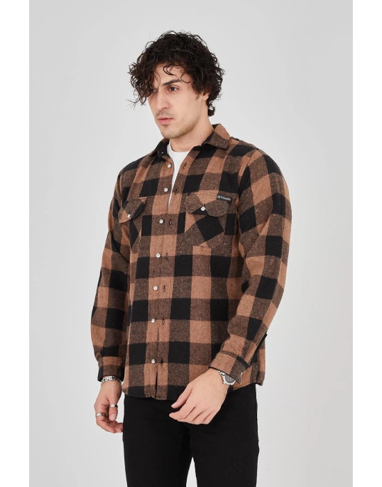 Oduncu Gömlek - Kahverengi