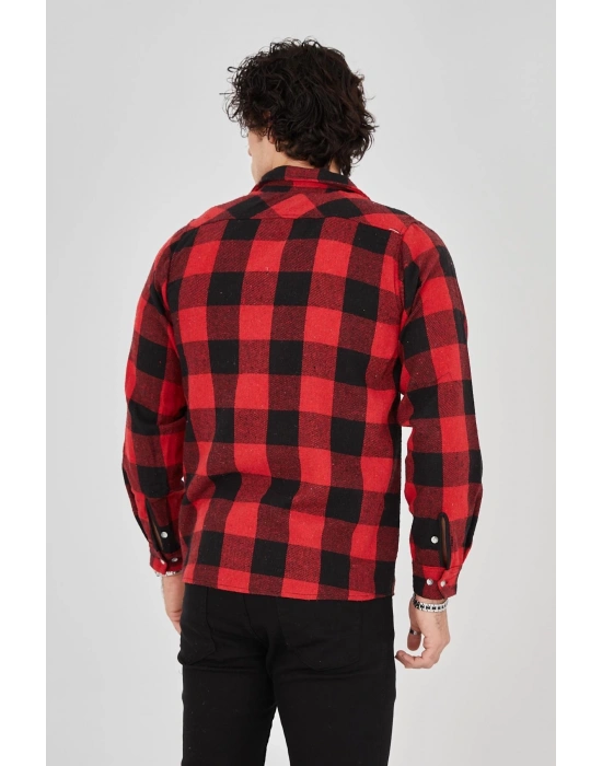 Oduncu Gömlek - Kırmızı