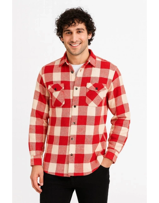 Oduncu Gömlek Kırmızı -