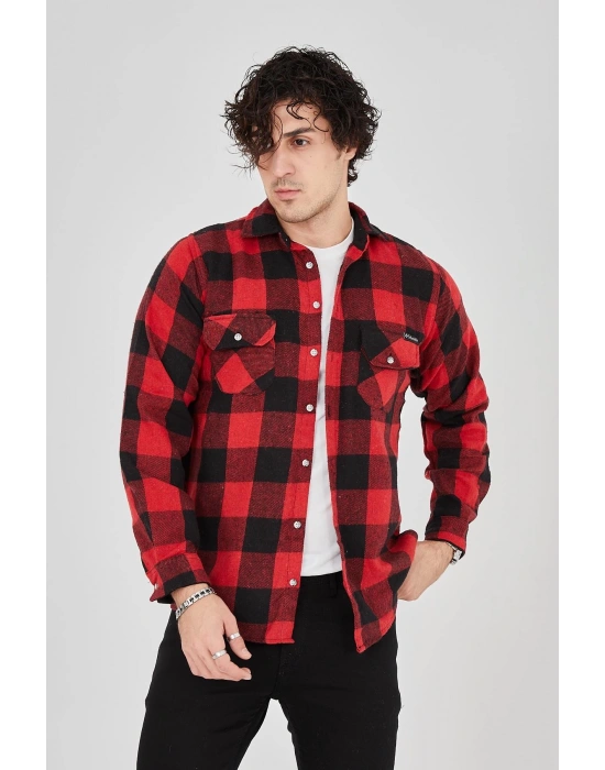 Oduncu Gömlek - Kırmızı