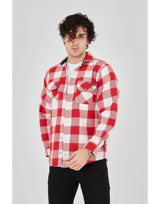 Oduncu Gömlek  - Pembe -