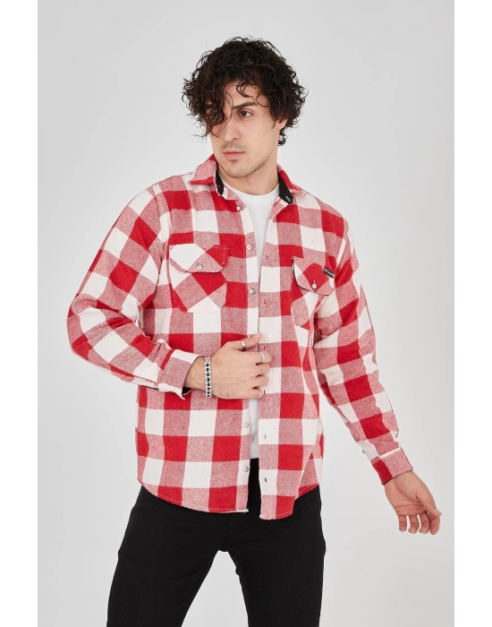 Oduncu Gömlek  - Pembe -