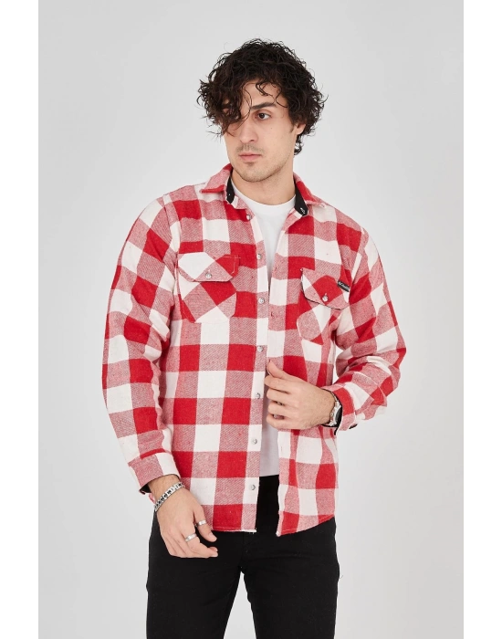 Oduncu Gömlek  - Pembe -