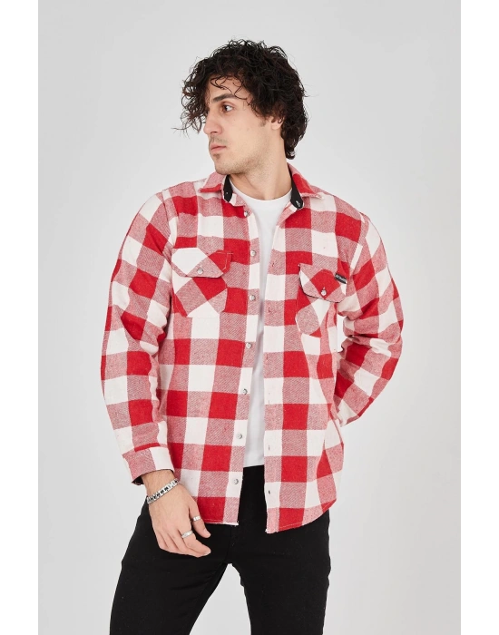 Oduncu Gömlek  - Pembe -