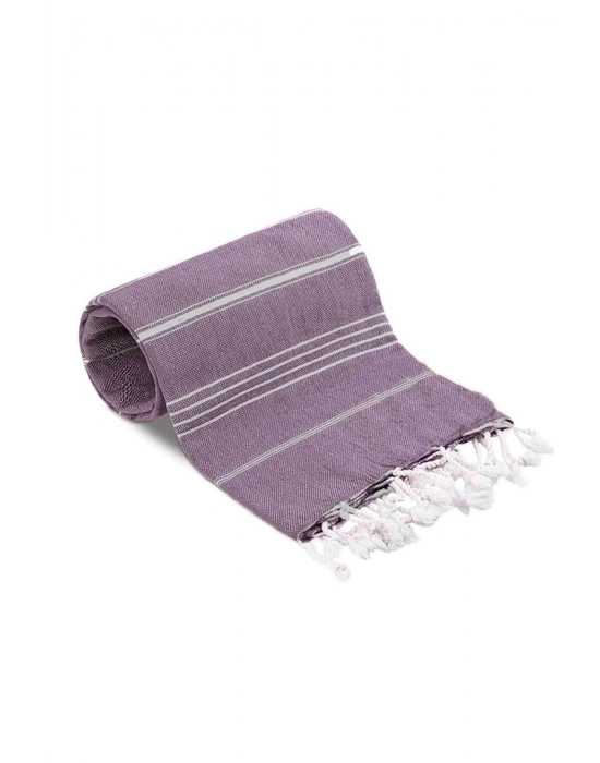 Summer Wind Soft %100 Pamuk Peştemal 100x180 cm Mor
