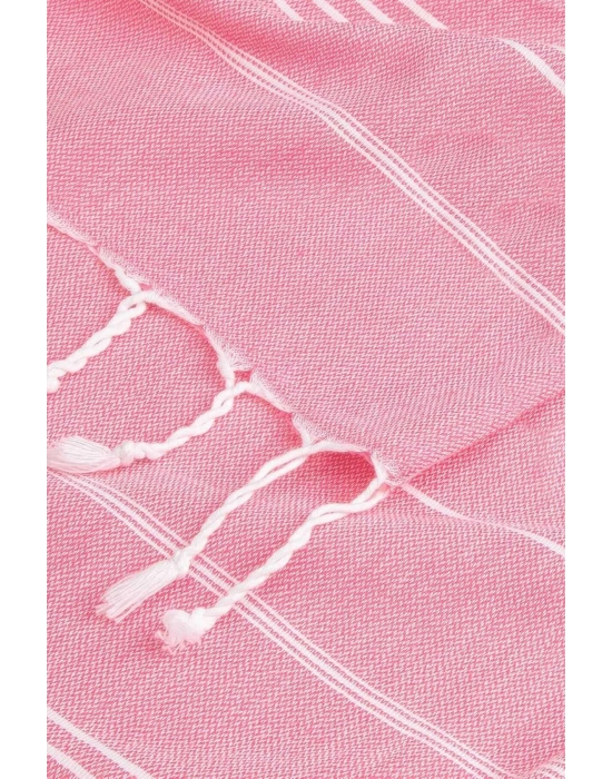 Summer Wind Soft %100 Pamuk Peştemal 100x180 cm Pembe