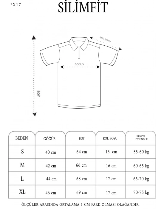 Yakalı Slim Fit Dokuma T-Shirt - Beyaz -