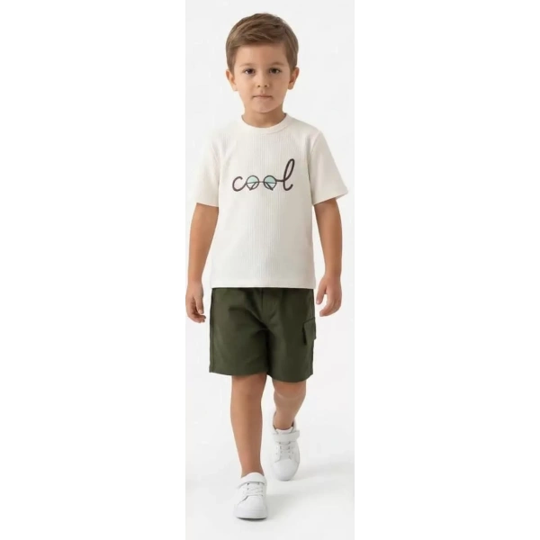 2/6 Yaş Cool Nakışlı Çocuk Takımı