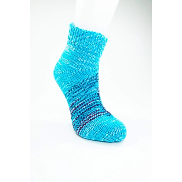 biçomi 2 Çift El Örgüsü Kışlık Şık Kadın Yün Patik Set 13