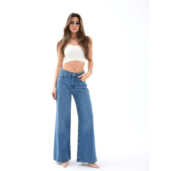 Biçomi 7418 KOT PANTOLON-MAVİ
