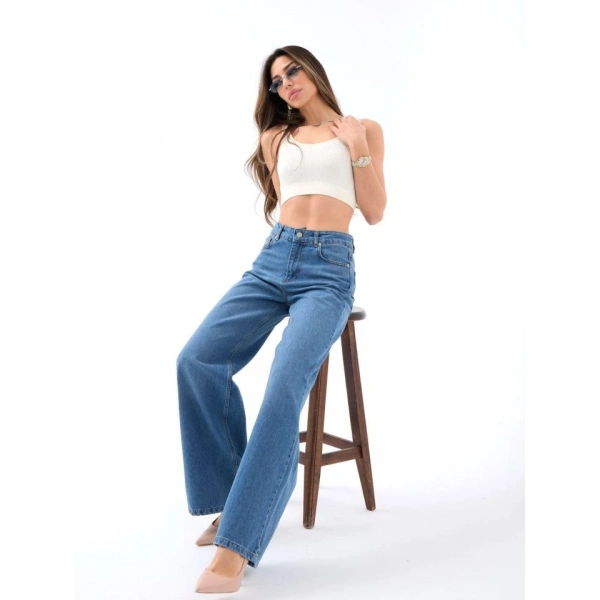 Biçomi 7418 KOT PANTOLON-MAVİ