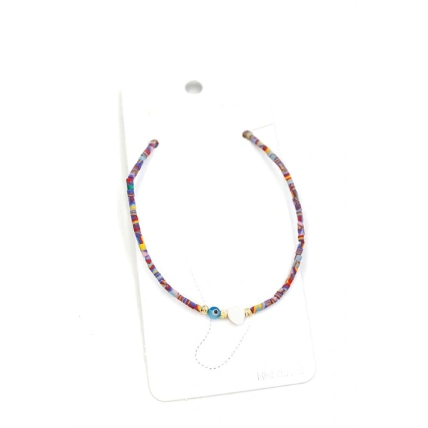 biçomi Afgan Boncuk Halhal - ÇOK RENKLİ