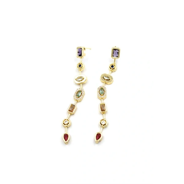 biçomi Element Küpe - Altın