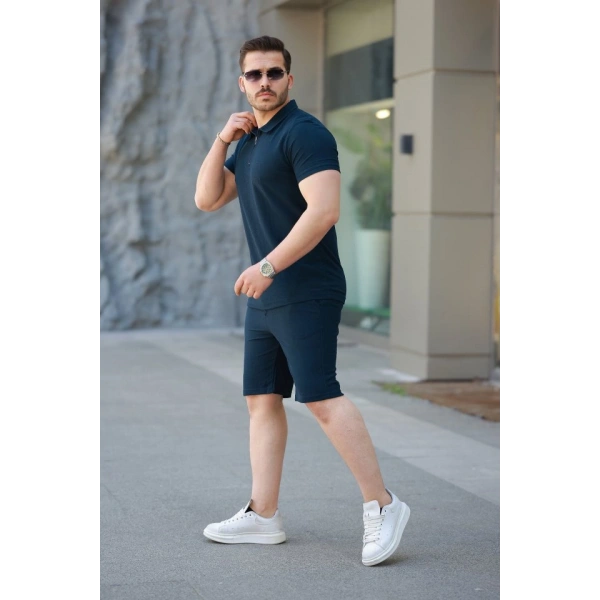 Biçomi Erkek şort Tişört Alt üst Takım