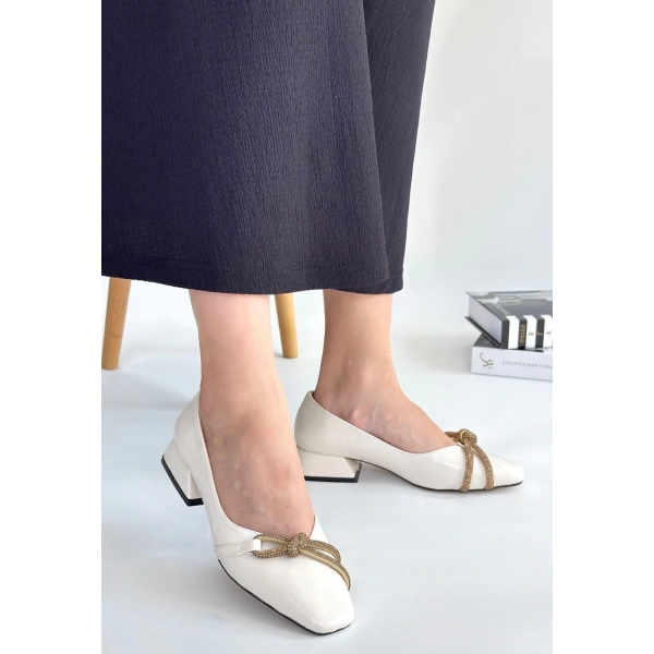 BİÇOMİ Estay Ten Rugan Topuklu Ayakkabı