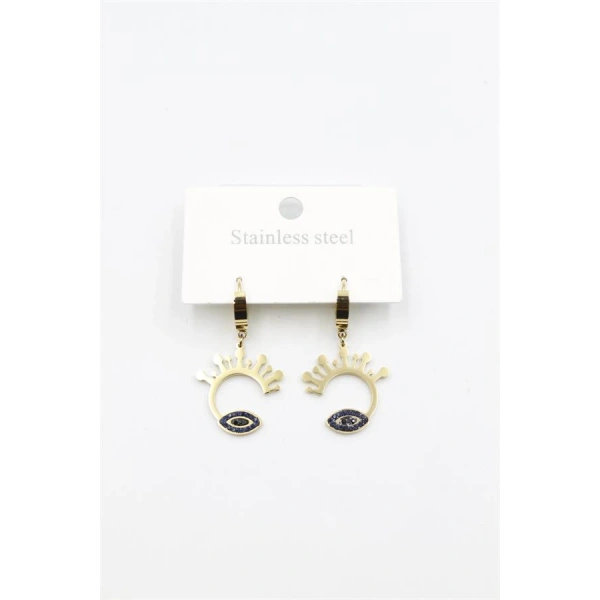 biçomi Göz Küpe - Altın