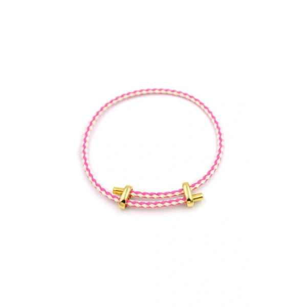biçomi İp Bileklik - Fuşya