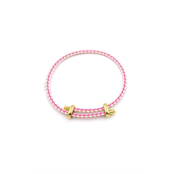 biçomi İp Bileklik - Fuşya