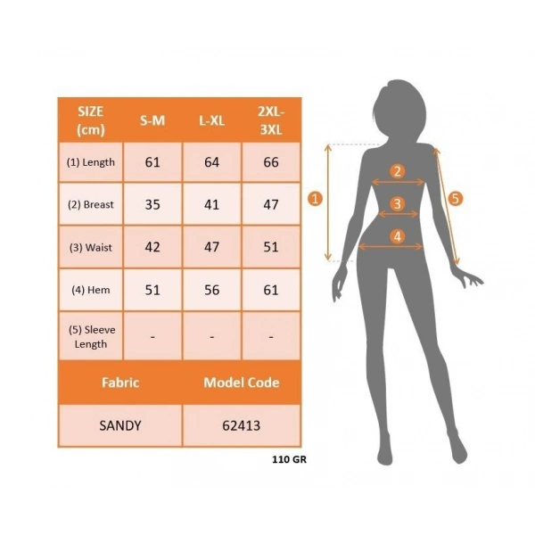 Biçomi Kadın Askılı V Yakalı Puantiyeli Sandy Bluz