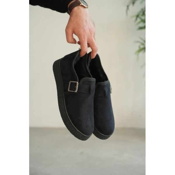 BİÇOMİ KB-KX1 Kuback Lacivert Kürklü Günlük Erkek Ayakkabı