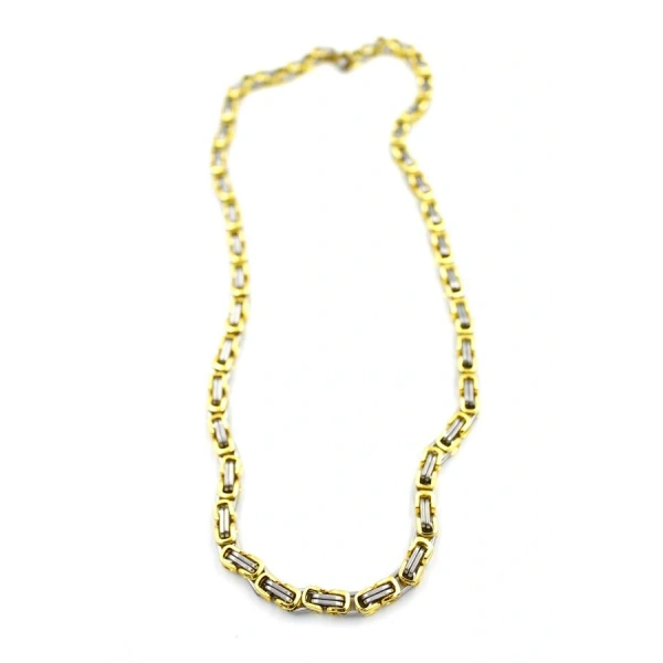 biçomi Kral Zincir Kolye - Altın