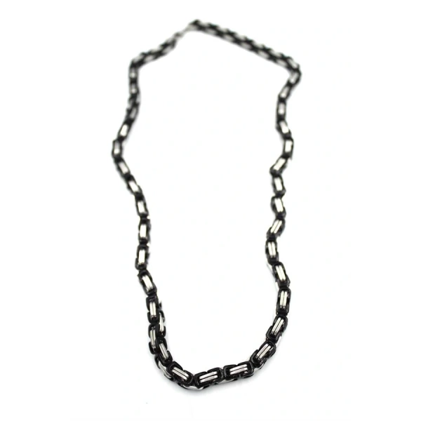 biçomi Kral Zincir Kolye - Gümüş