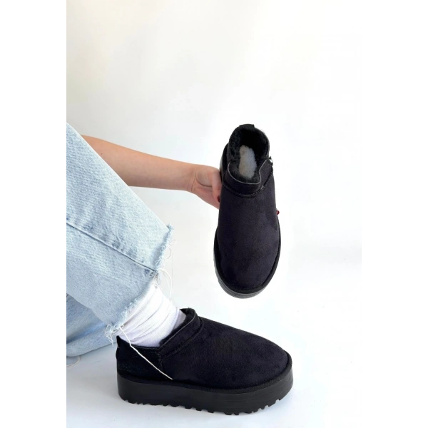 BİÇOMİ Mitay Siyah Süet Bot