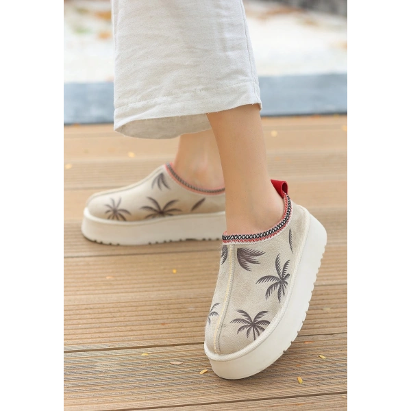 BİÇOMİ Mucy Bej Süet Bot