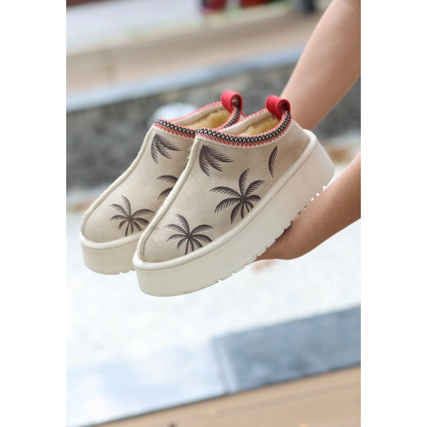 BİÇOMİ Mucy Bej Süet Bot