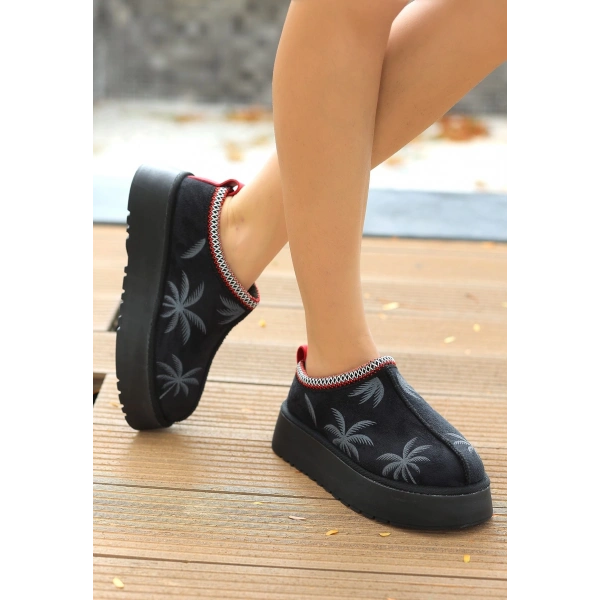 BİÇOMİ Mucy Siyah Süet Bot